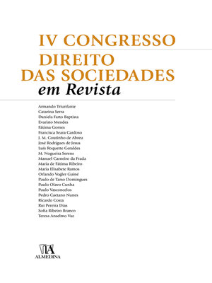 cover image of IV Congresso Direito das Sociedades em Revista